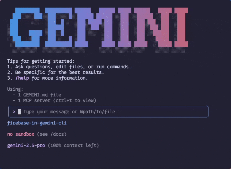 הפעלת התוסף של Firebase