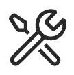 “自定义工具”图标